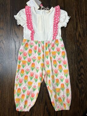 Matilda Jane floral jumpsuit